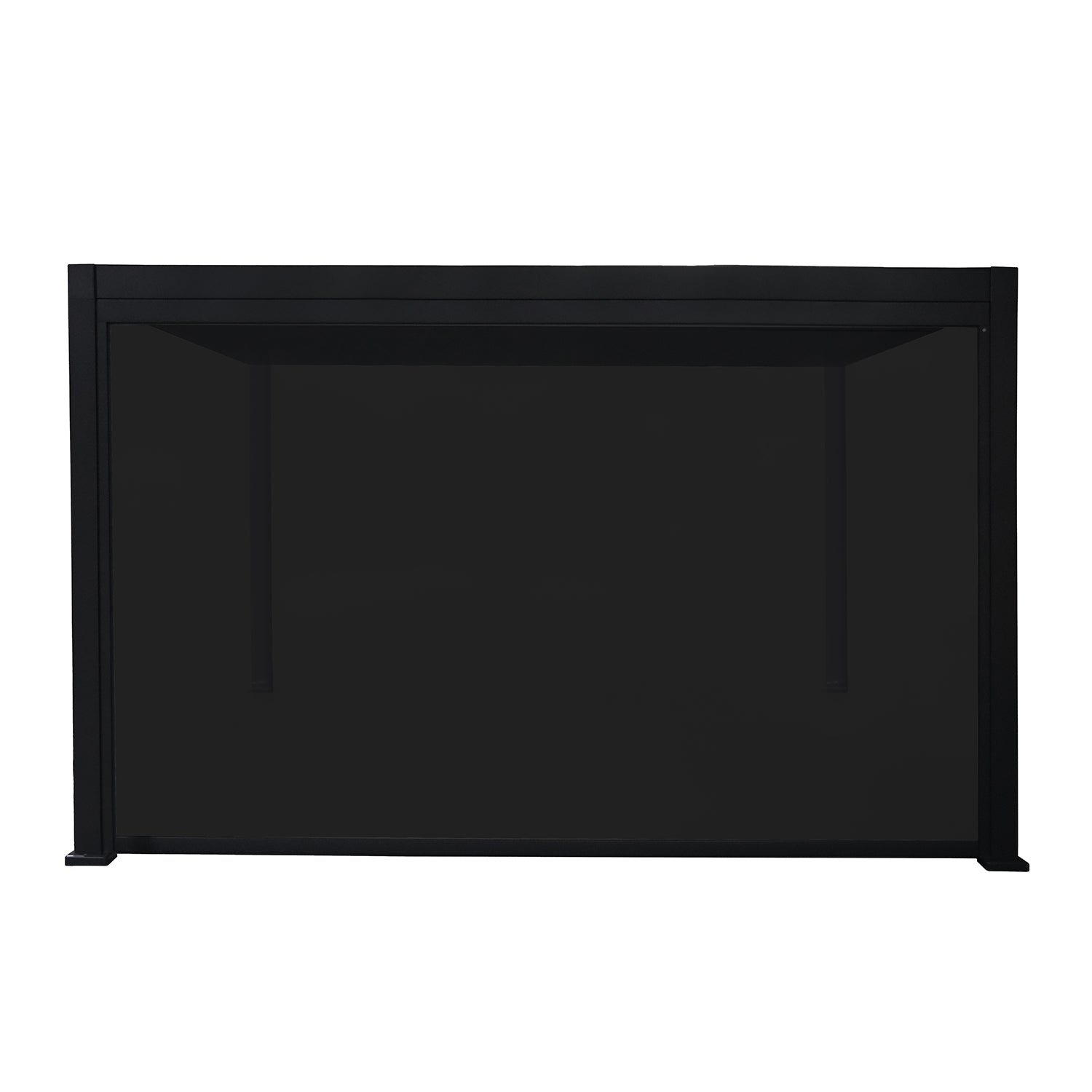 F. Corriveau International - Panneau Rétractable pour Pergola Melia, Côté 10', Noir - Simple Boutique
