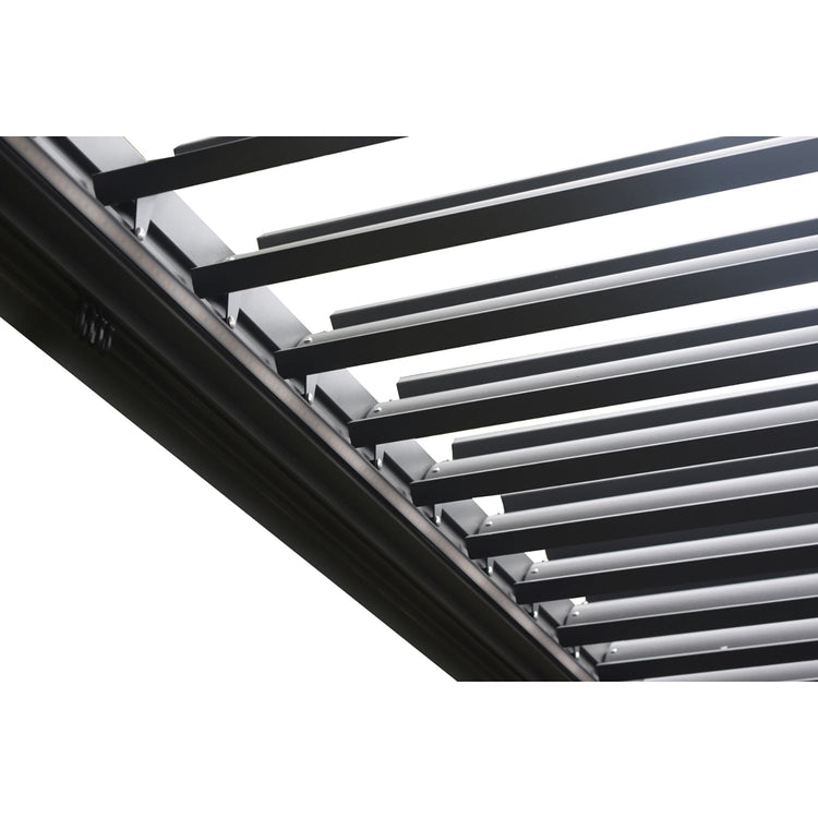 F. Corriveau International - Pergola 10' x 13' Louvre Glendale, Cadre en Aluminium Résistant à la Rouille - Simple Boutique