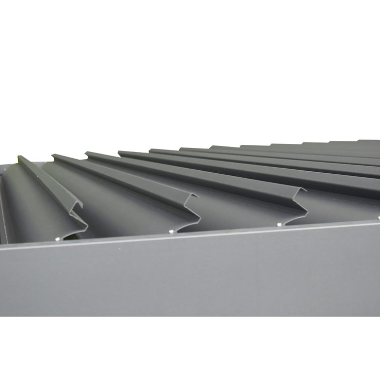 F. Corriveau International - Pergola 10' x 13' Louvre Glendale, Cadre en Aluminium Résistant à la Rouille - Simple Boutique