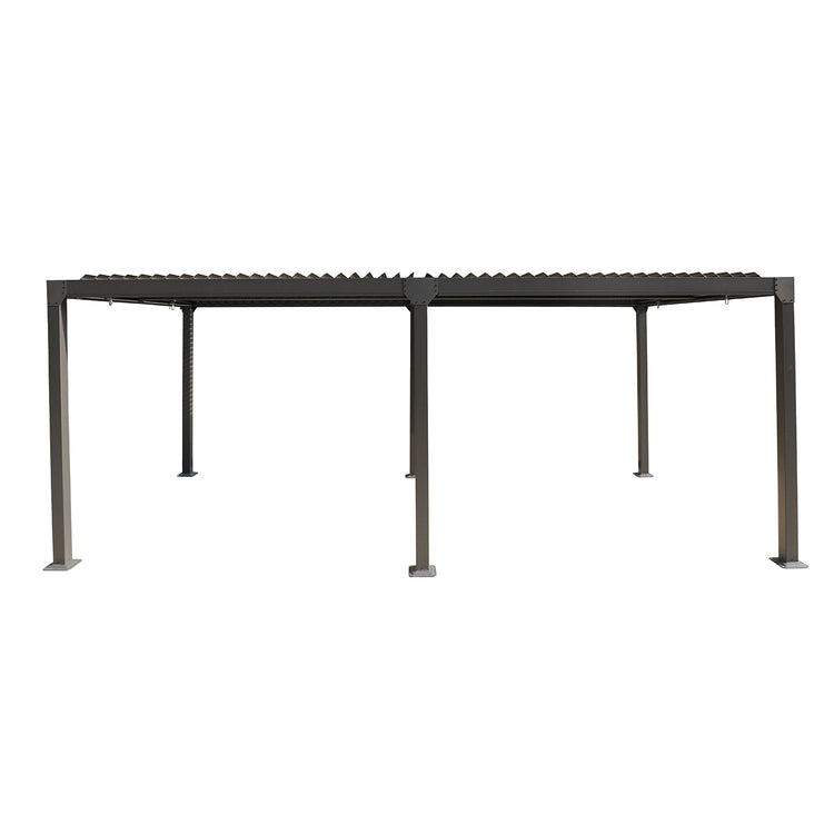 F. Corriveau International - Pergola 10' x 20' Louvre Casidila, Rust-Resistant Aluminum Frame - Simple Boutique