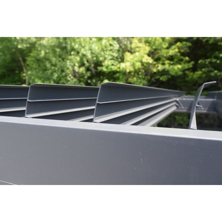 F. Corriveau International - Pergola 10' x 20' Louvre Casidila, Rust-Resistant Aluminum Frame - Simple Boutique