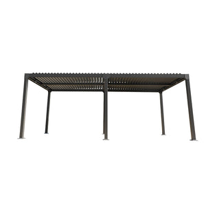 F. Corriveau International - Pergola 10' x 20' Louvre Casidila, Rust-Resistant Aluminum Frame - Simple Boutique