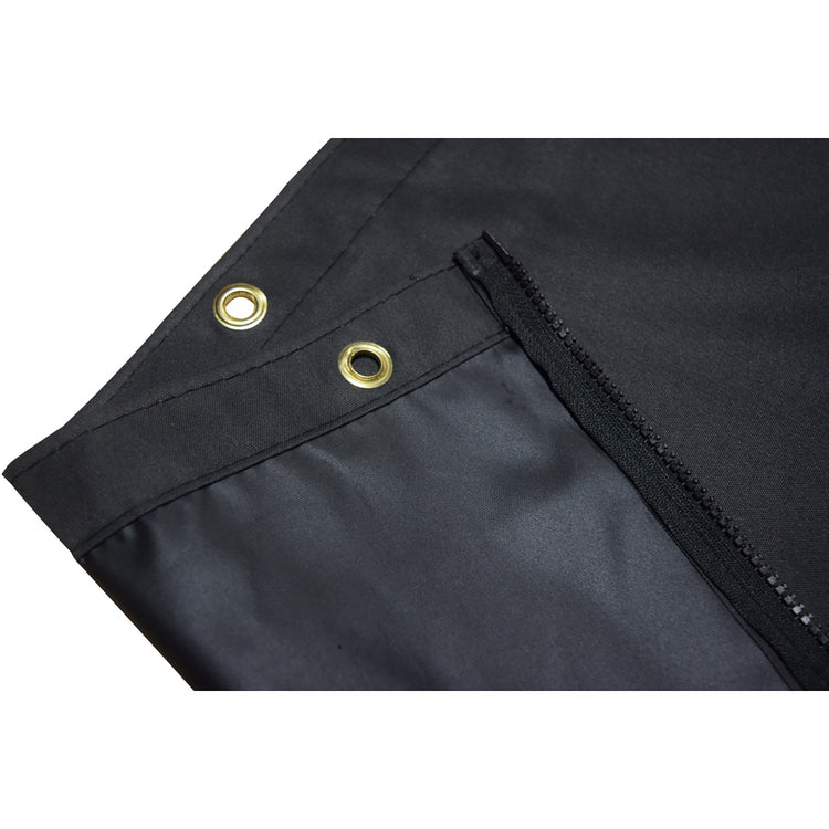 F. Corriveau International - Rideau pour Gazebo 12' x 16' , Résistant à l'eau , Noir - Simple Boutique