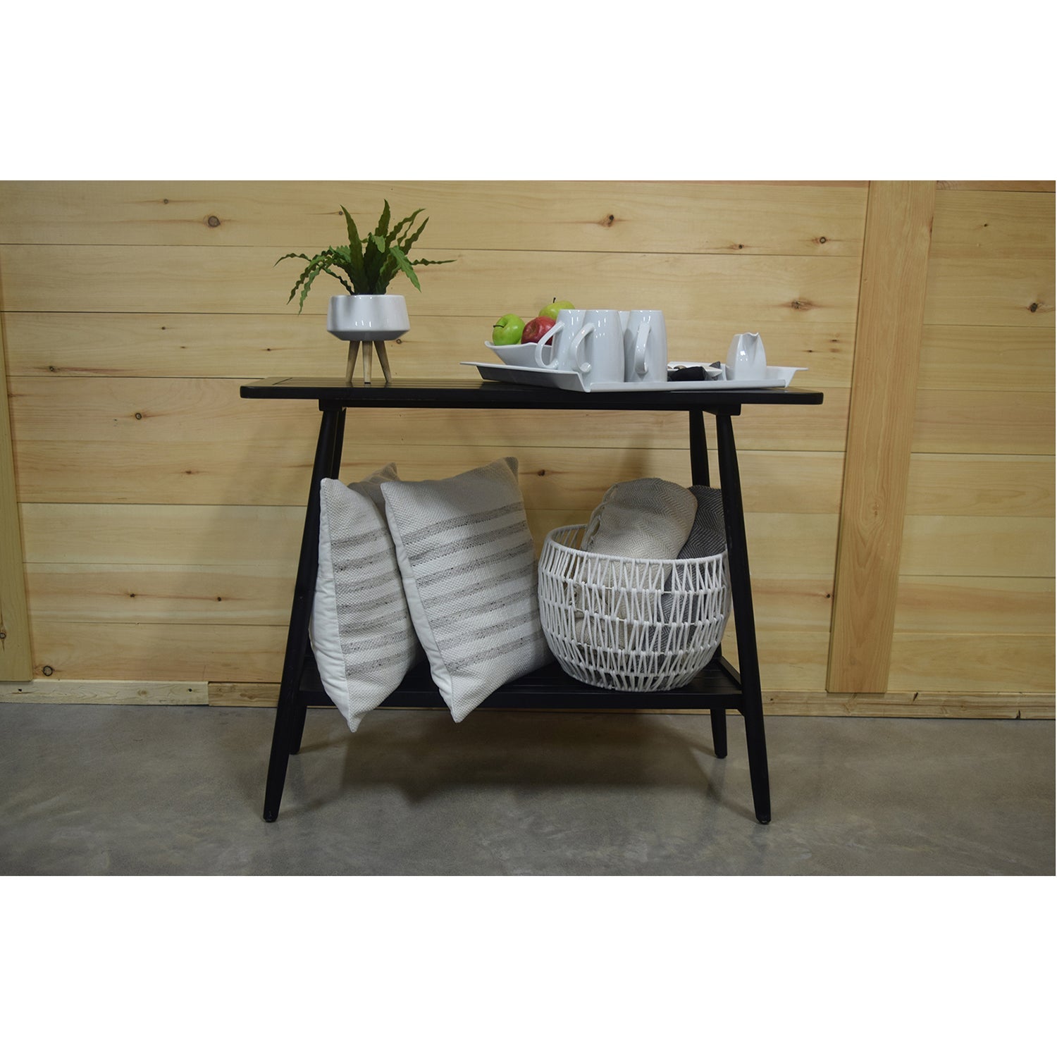 F. Corriveau International - Table Console Extérieur Windsor, Fait en Bois d'acacia - Simple Boutique