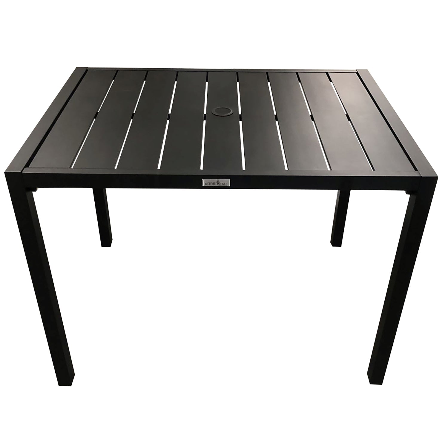 F. Corriveau International - Table à Dîner Ristorante pour L'extérieur, Cadre en Aluminium - Simple Boutique