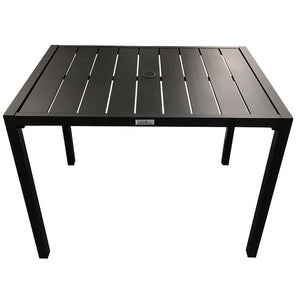 F. Corriveau International - Table à Dîner Ristorante pour L'extérieur, Cadre en Aluminium - Simple Boutique