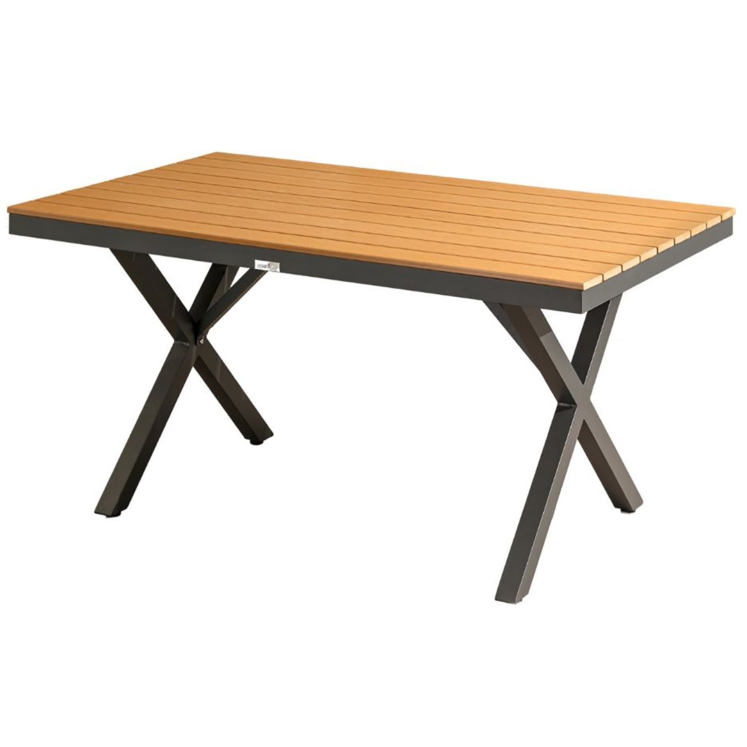 F. Corriveau International - Table à Manger Nappa Extérieur, Aluminium et PS Wood - Simple Boutique
