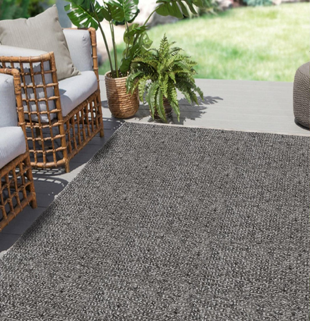 F. Corriveau International - Tapis Terra, Intérieur/Extérieur, 8' x 10' - Simple Boutique