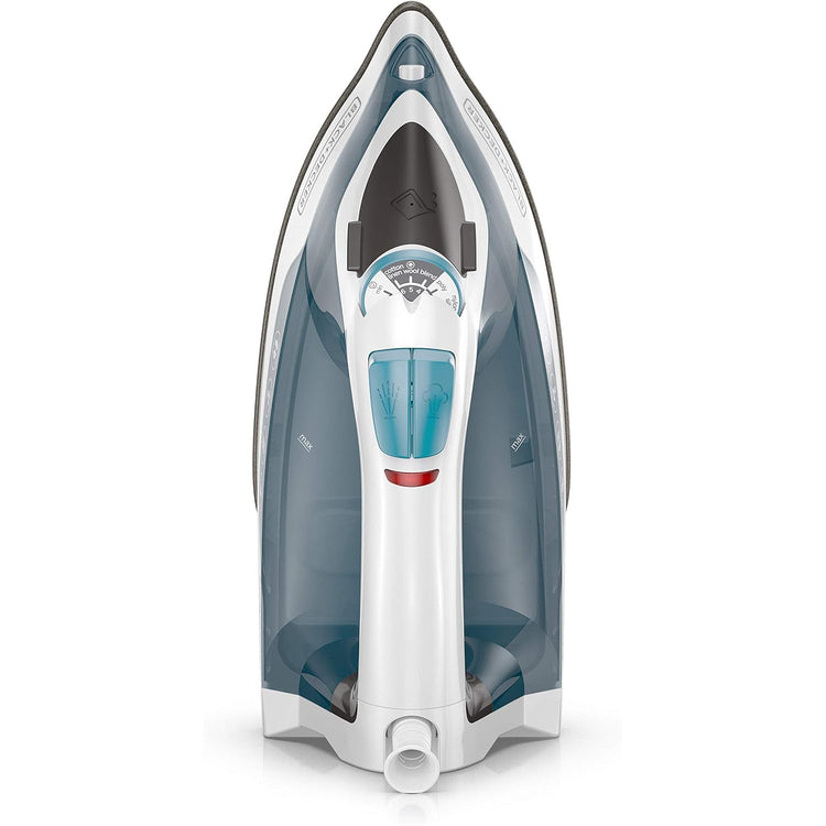 Fer à repasser vapeur Easy Steam 1200W avec semelle antiadhésive TrueGlide™ - Bleu - Simple Boutique