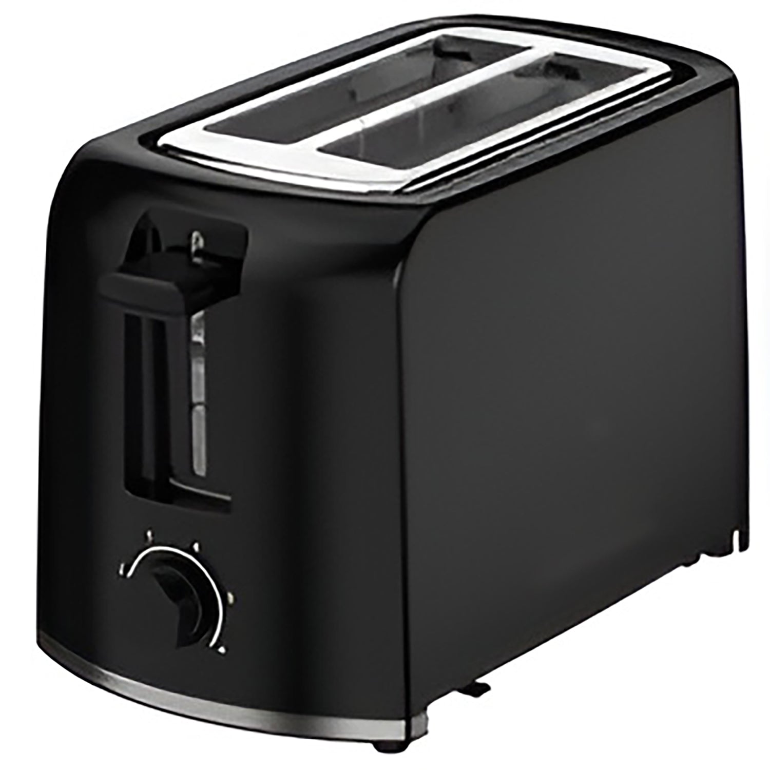 Frigidaire - Grille-Pain à 2 Tranches, 6 Réglages de Brunissage, 750 Watts, Noir - Simple Boutique