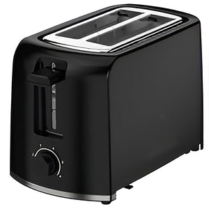 Frigidaire - Grille-Pain à 2 Tranches, 6 Réglages de Brunissage, 750 Watts, Noir - Simple Boutique