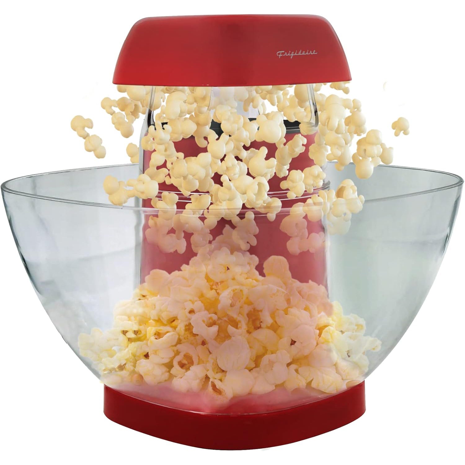 Frigidaire - Machine à Pop-Corn à Air Chaud Rétro, Capacité de 1 Tasse, Rouge - Simple Boutique