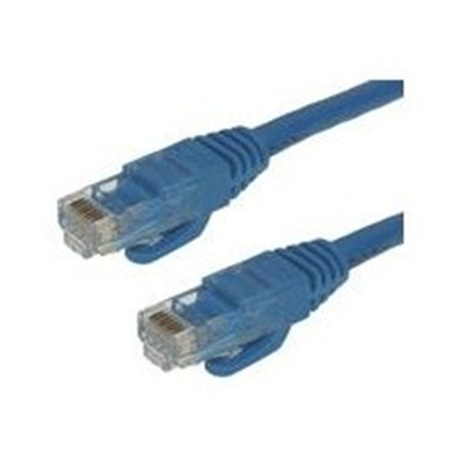 GlobalTone Câble ethernet réseau Cat6 RJ-45 1 pied Bleu - Simple Boutique