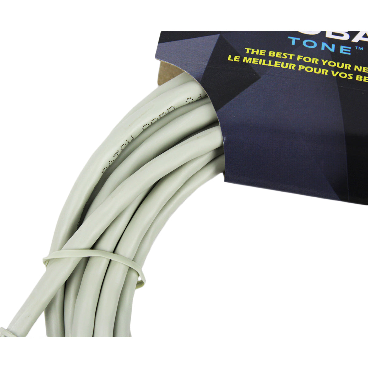 GlobalTone Câble ethernet réseau Cat6 RJ-45 14 pieds Gris - Simple Boutique
