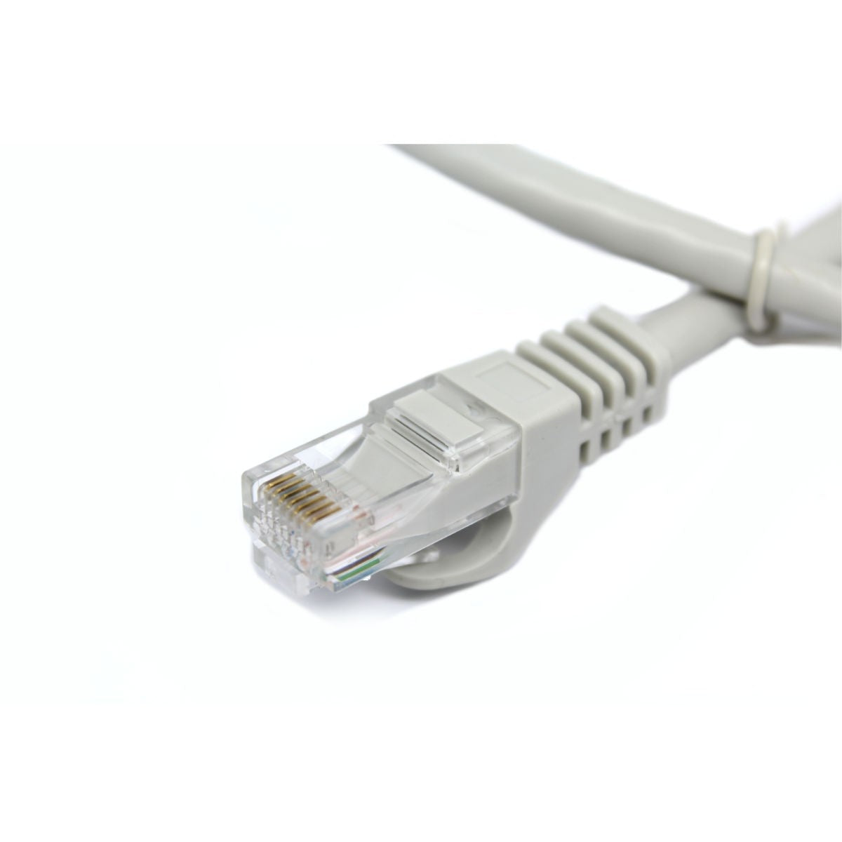GlobalTone Câble ethernet réseau Cat6 RJ-45 1,5 pied Gris - Simple Boutique