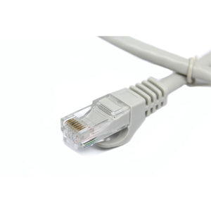GlobalTone Câble ethernet réseau Cat6 RJ-45 1,5 pied Gris - Simple Boutique
