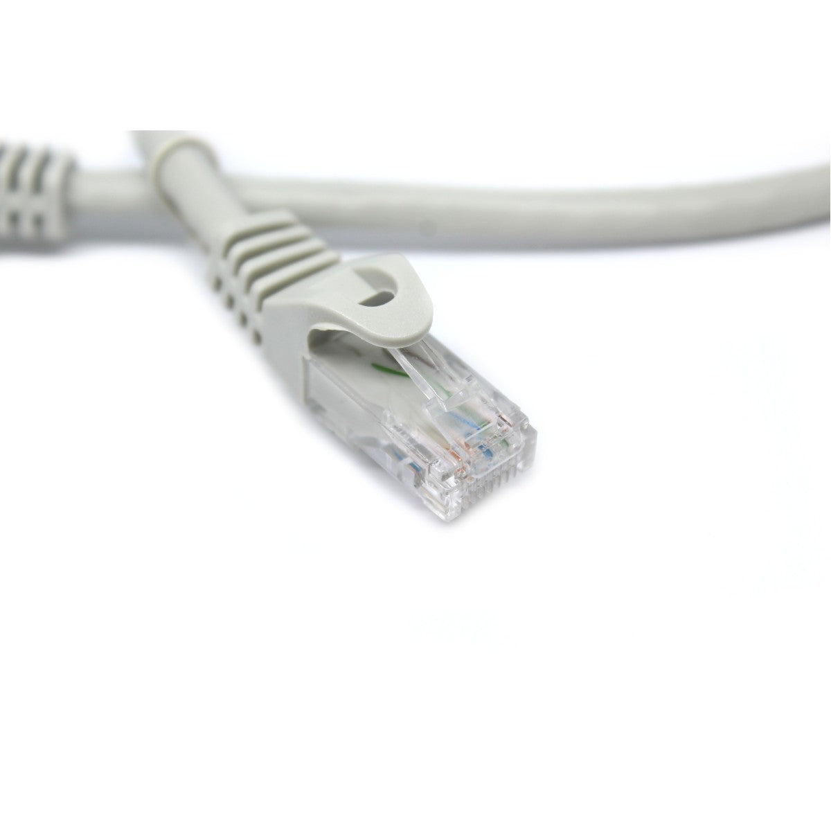 GlobalTone Câble ethernet réseau Cat6 RJ-45 1,5 pied Gris - Simple Boutique
