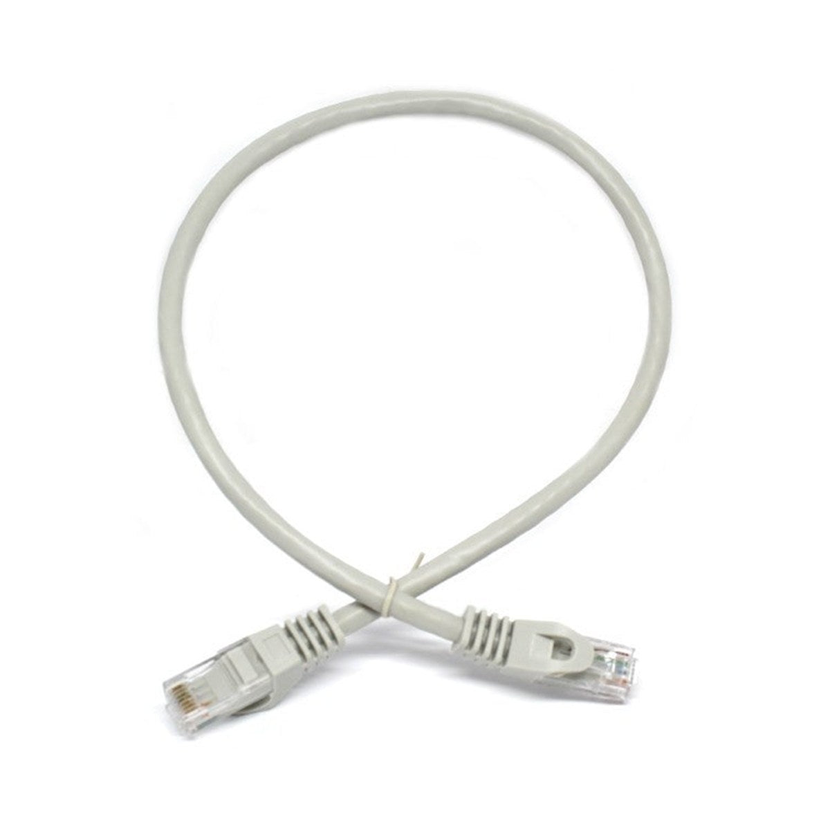 GlobalTone Câble ethernet réseau Cat6 RJ-45 1,5 pied Gris - Simple Boutique