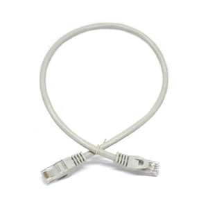 GlobalTone Câble ethernet réseau Cat6 RJ-45 1,5 pied Gris - Simple Boutique