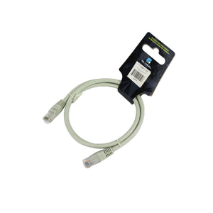 GlobalTone Câble ethernet réseau Cat6 RJ-45 3 pieds Gris - Simple Boutique
