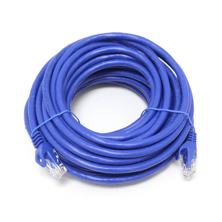 GlobalTone Câble ethernet réseau Cat6 RJ-45 35 pieds Bleu - Simple Boutique