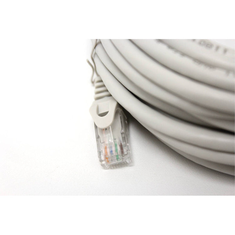 GlobalTone Câble ethernet réseau Cat6 RJ-45 35 pieds Gris - Simple Boutique