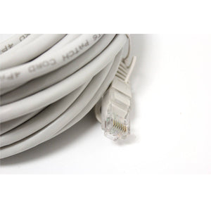 GlobalTone Câble ethernet réseau Cat6 RJ-45 35 pieds Gris - Simple Boutique