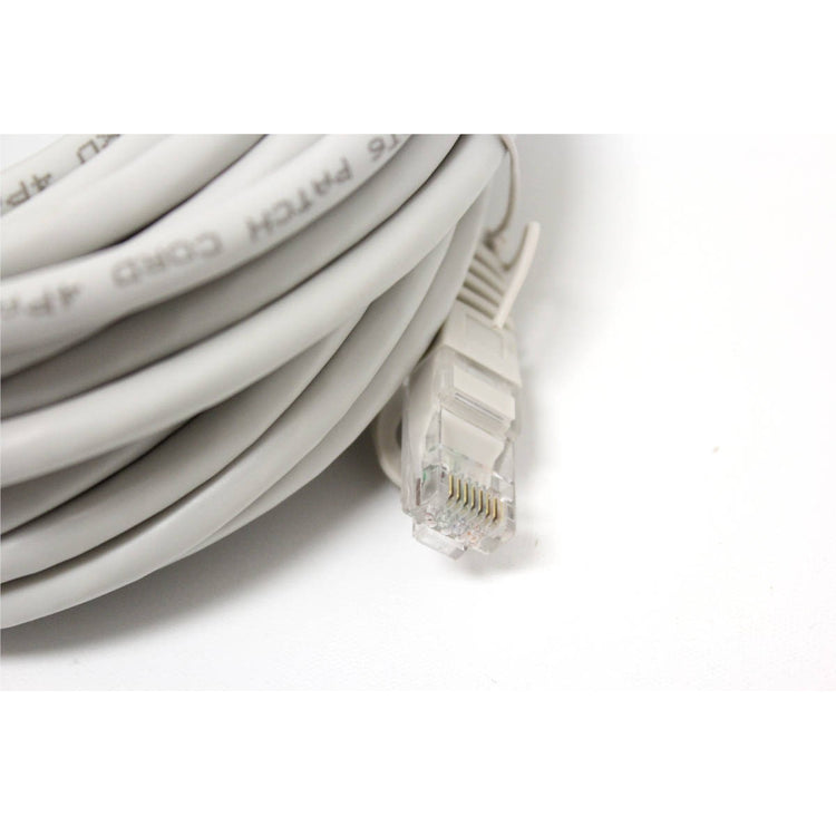 GlobalTone Câble ethernet réseau Cat6 RJ-45 35 pieds Gris - Simple Boutique