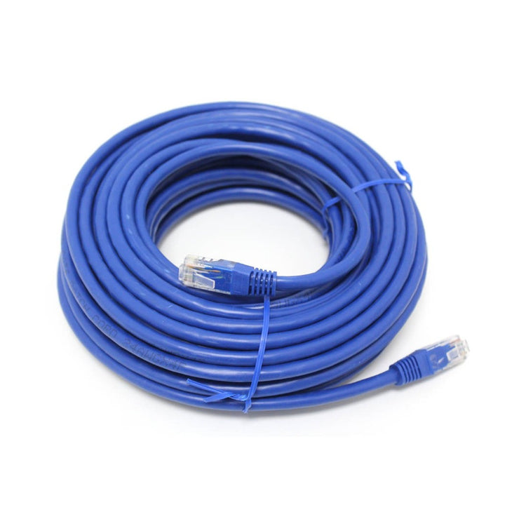 GlobalTone Câble ethernet réseau Cat6 RJ-45 50 pieds Bleu - Simple Boutique