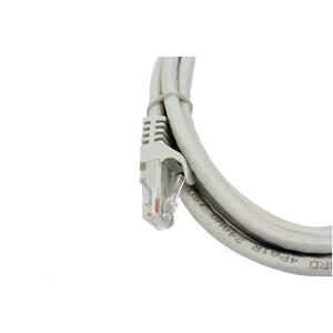 GlobalTone Câble ethernet réseau Cat6 RJ-45 7 pieds Gris - Simple Boutique