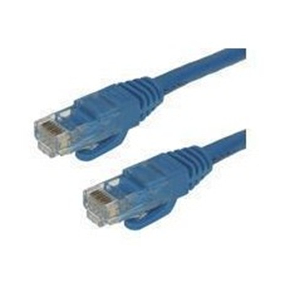 GlobalTone Câble ethernet réseau Cat6 RJ-45 75 pieds Bleu - Simple Boutique