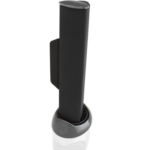 GoGroove - Barre de Son avec Clip pour Ordinateur Portable, Alimentation USB, Noir