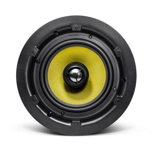 Haut-Parleurs Plafond Encastrés 6.5" 2 Voies 100 Watts 8 Ohms Kevlar, Vendu En Paire Blanc Sans Bordure - SS-ICS-6-5KV - Simple Boutique