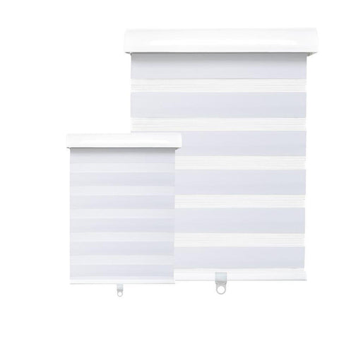 Hauz 1836WHTCD - Store de Fenêtre à Toile Alternée 18'' X 36'', Sans Cordon, Blanc