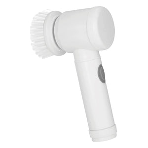 Hauz Brosse de nettoyage électrique rechargeable 5 en 1 avec têtes, blanche - Simple Boutique