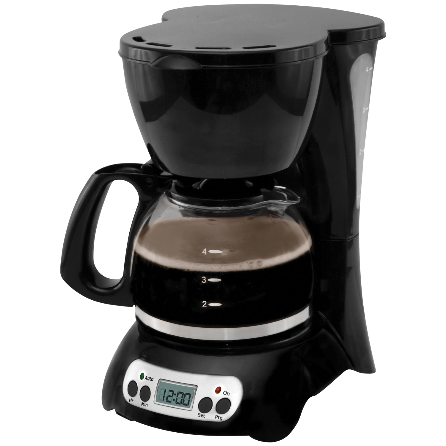 Hauz - Cafetière Numérique Programmable, Capacité de 4 Tasses, Design Compact - Simple Boutique