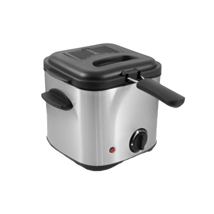 Hauz - Friteuse Électrique Compacte, Capacité de 1.4L, Température Ajustable, Acier Inoxydable - Simple Boutique