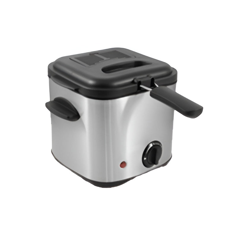 Hauz - Friteuse Électrique Compacte, Capacité de 1.4L, Température Ajustable, Acier Inoxydable - Simple Boutique