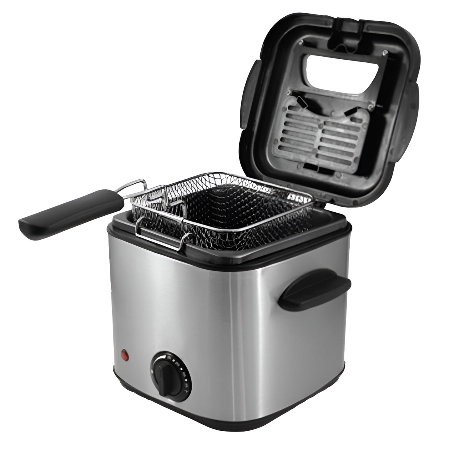 Hauz - Friteuse Électrique Compacte, Capacité de 1.4L, Température Ajustable, Acier Inoxydable - Simple Boutique