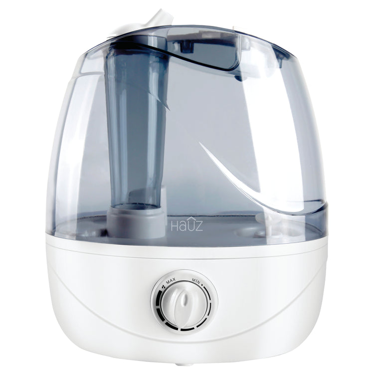 Hauz Humidificateur Ultrasonique à Vapeur Froide 2,5 L, Silencieux, Blanc - Simple Boutique