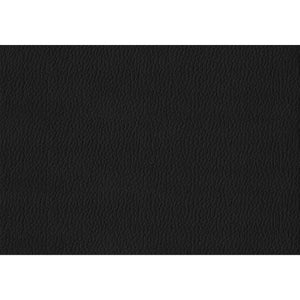I 1115 - Chaise, 34'' Hauteur, Ensemble De 2, Rembourré, Coté, Salle À Manger, Cuisine, Aspect Cuir Noir, Métal Noir, Contemporain, Moderne - Simple Boutique