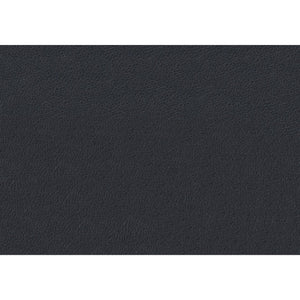 I 1130 - Chaise, 33'' Hauteur, Salle À Manger, Cuisine, Rembourré, Coté, Ensemble De 2, Aspect Cuir Noir, Métal Noir, Contemporain - Simple Boutique