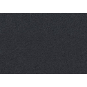 I 1146 - Chaise, 36'' De Haut, Ensemble De 2, Rembourré, Coté, Salle À Manger, Cuisine, Aspect Cuir Noir, Métal Noir, Contemporain, Moderne - Simple Boutique