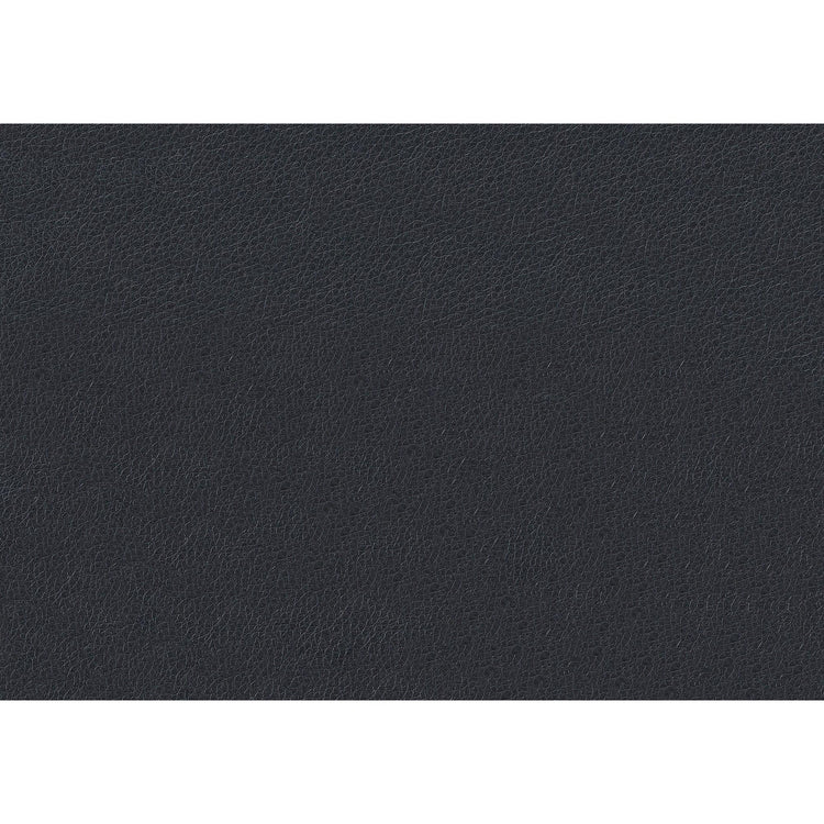 I 1146 - Chaise, 36'' De Haut, Ensemble De 2, Rembourré, Coté, Salle À Manger, Cuisine, Aspect Cuir Noir, Métal Noir, Contemporain, Moderne - Simple Boutique