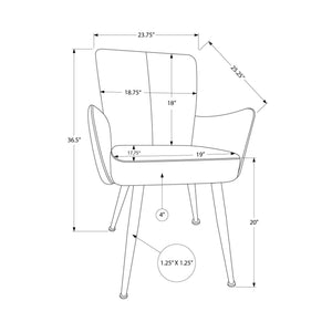 I 1149 - Chaise, 36'' De Haut, Ensemble De 2, Rembourré, Coté, Salle À Manger, Cuisine, Aspect Cuir Marron, Métal Noir, Contemporain, Moderne - Simple Boutique
