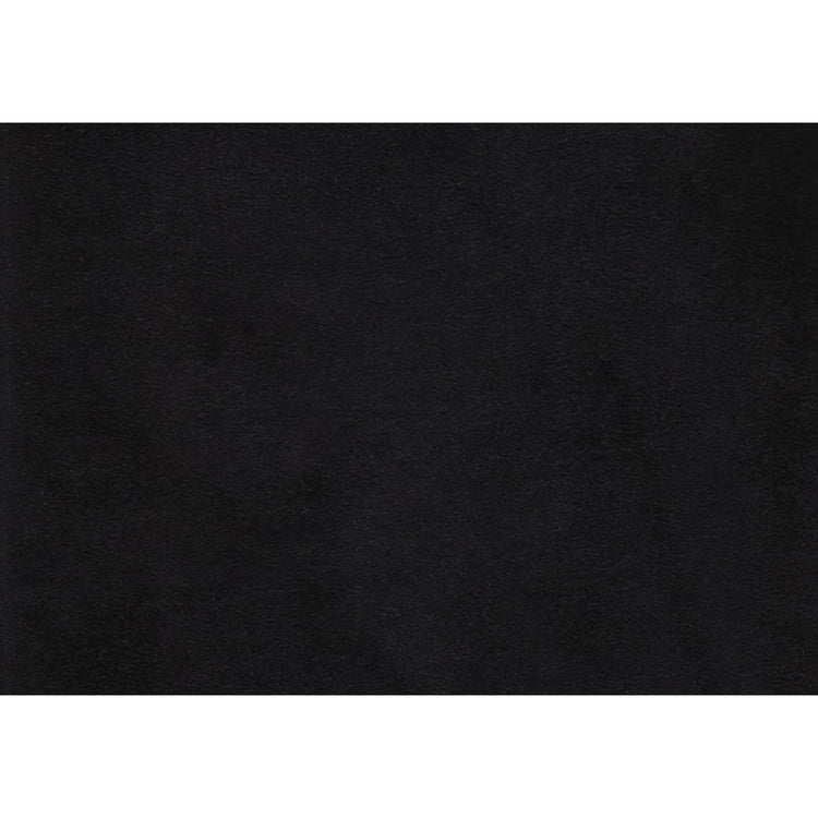 I 1160 - Chaise, 33'' Hauteur, Ensemble De 2, Rembourré, Coté, Salle À Manger, Cuisine, Look Daim Noir, Métal Noir, Contemporain, Moderne - Simple Boutique