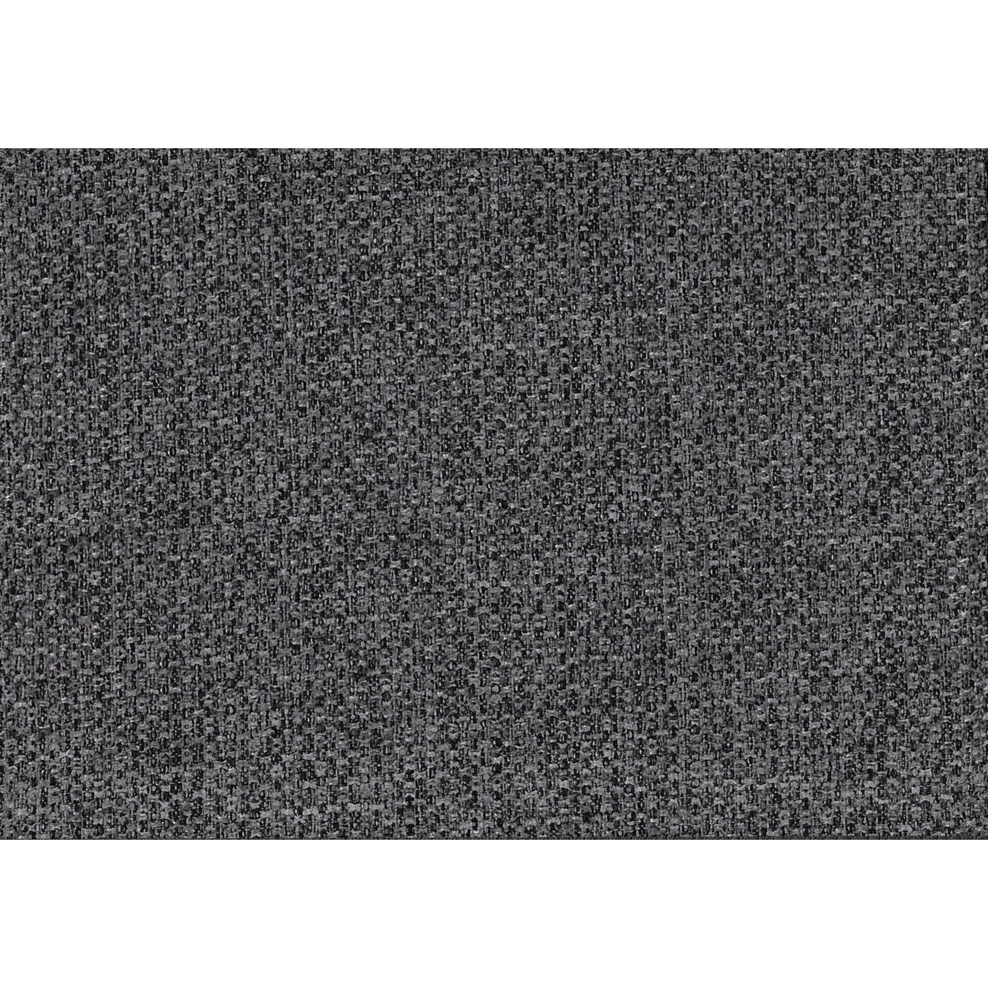 I 1228 - Chaise, 32'' Hauteur, Ensemble De 2, Rembourré, Coté, Salle À Manger, Cuisine, Tissu Gris, Métal Noir, Contemporain, Moderne - Simple Boutique