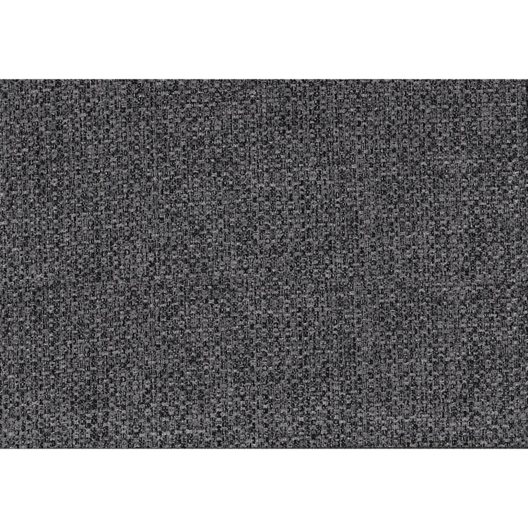 I 1228 - Chaise, 32'' Hauteur, Ensemble De 2, Rembourré, Coté, Salle À Manger, Cuisine, Tissu Gris, Métal Noir, Contemporain, Moderne - Simple Boutique