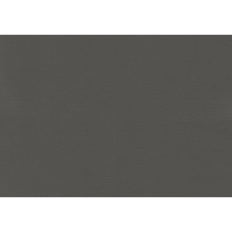 I 1272 - Chaise, 39 Pouces De Hauteur, Ensemble De 2, Coté, Rembourré, Salle À Manger, Cuisine, Aspect Cuir Gris, Métal Noir, Contemporain - Simple Boutique