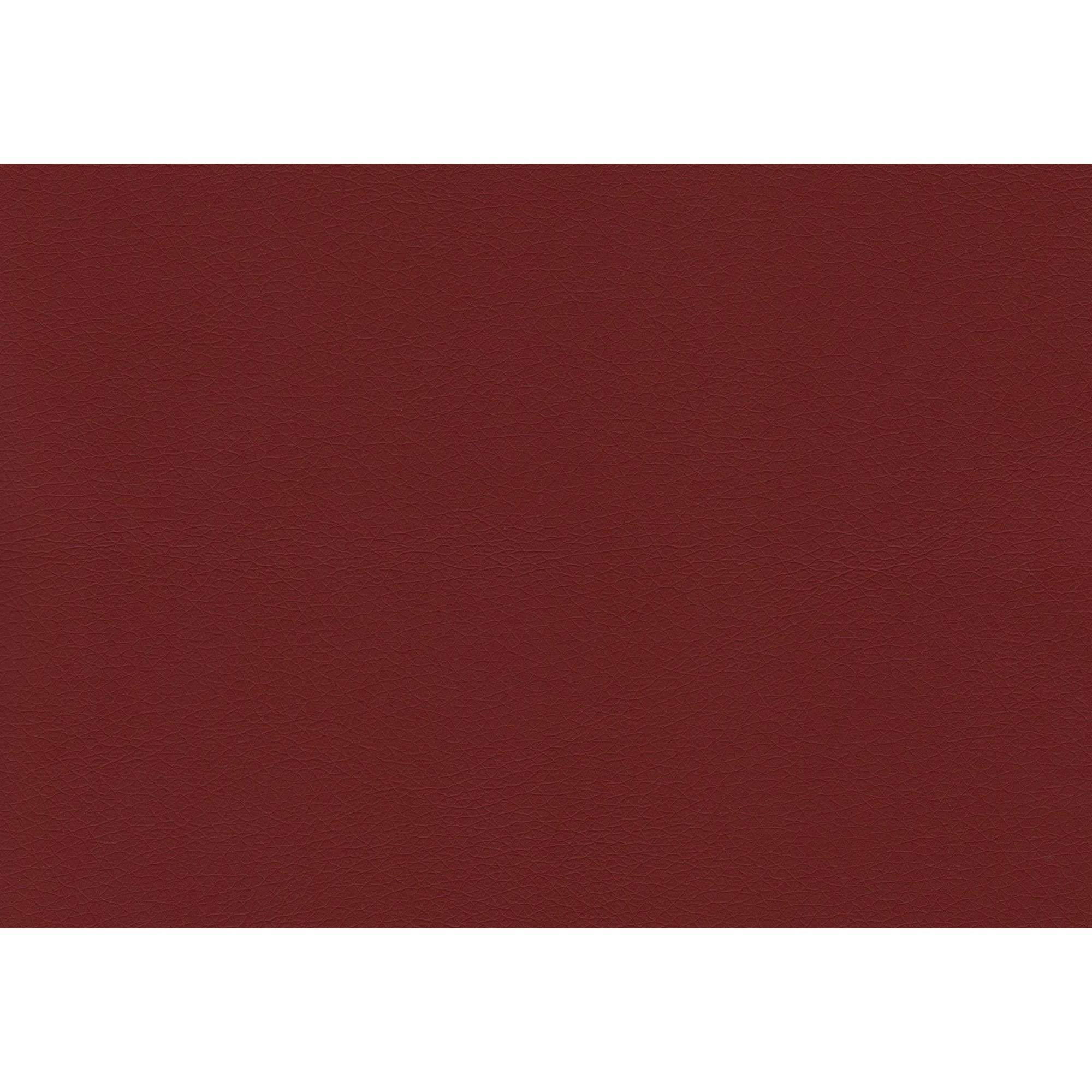 I 1274 - Chaise, 39 Pouces De Hauteur, Ensemble De 2, Coté, Rembourré, Salle À Manger, Cuisine, Simili Cuir Rouge, Métal Noir, Contemporain - Simple Boutique